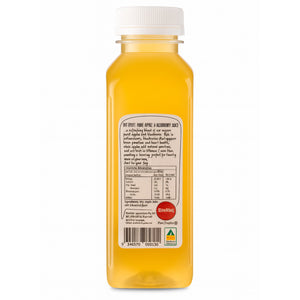 Biteriot! 100% Apple & Blueberry Juice  -350ml back label